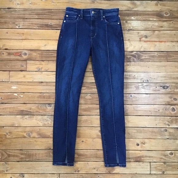 JOE’S jeans Flawless The Charlie high rise skinny ankle size 24 pleated high - Picture 2 of 13
